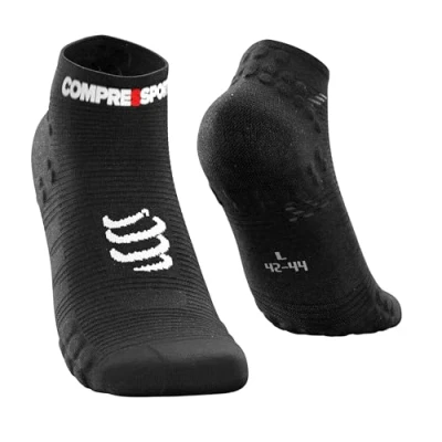 Immagine di Compresssport Calzini da corsa PRS V3 Run Low Supporto efficace, comfort superiore e ventilazione ottimale Corsa, triathlon, allenamento Nera 35 38