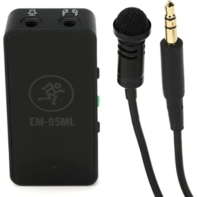 Immagine di Mackie Microphone Lavalier with preamp for phone and camera