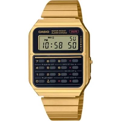 Immagine di Casio Calculator CA500 Unisex Orologio digitale goldcoloured, Taglia: One Size, Gold coloured