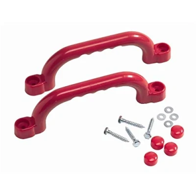 Immagine di Loggyland Maniglie Impugnatura per Sistemi di Gioco Playset Set con 2 Pezzi Rosso