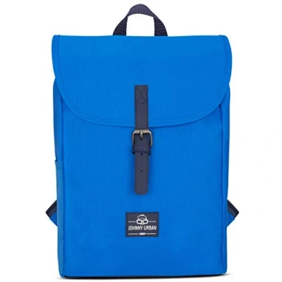 Immagine di Johnny Urban Zaino per bambini, ragazza &amp; ragazzo blu Junior LIAM, realizzato con bottiglie in PET riciclato, bambini di scuola materna/elementare, resistente all&#039;acqua e privo BPA