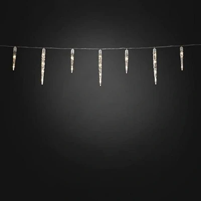 Immagine di Konstsmide LED (monocolore) Tenda luminosa nevischio 24 V ERP: G (A G) Ambra