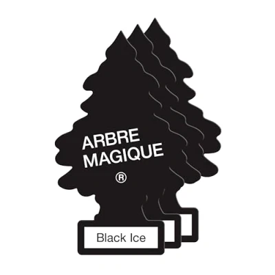 Immagine di Wunderbaum 171239 Black Ice Set 3 alberelli profumati