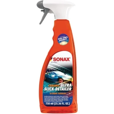 Immagine di SONAX Xtreme Ceramic QuickDetailer (750 ml) sigillante Super Veloce con Tecnologia in Ceramica per Una Perfetta Finitura della Vernice. Garantisce un&#039;estrema levigatezza Vernice/Art. 02684000