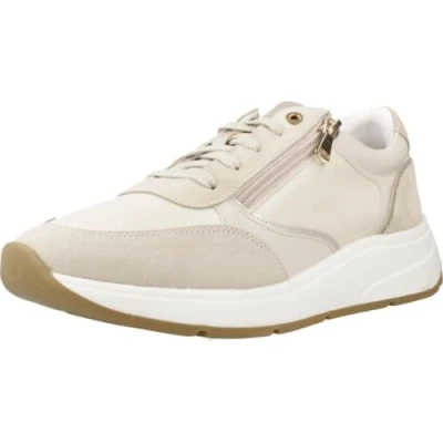 Immagine di Geox D Cristael E, Scarpe da Ginnastica Donna, Tortora, 37 EU