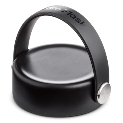 Immagine di Hydro Flask Wide Mouth Flex Cap Black Accessori per bottiglie d&#039;acqua