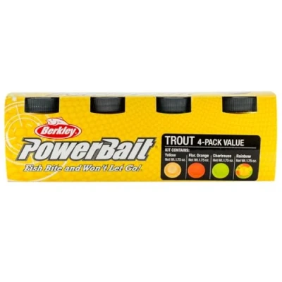 Immagine di Berkley Unisex BTBMP AST1 PowerBait Trout Bait Assortimento, Multi, Taglia unica