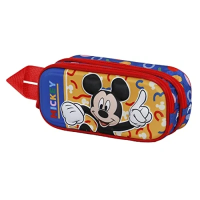 Immagine di Karactermania Mickey Mouse OH BOY 3D Double Astuccio per bambini, Taglia: One Size, Rojo