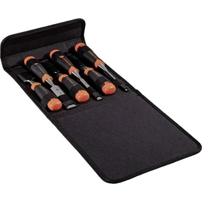 Immagine di Scalpello per legno, ergo, 6pz. Bahco 434 S6 PP
