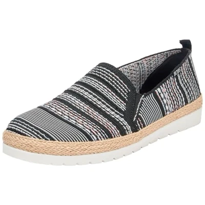 Immagine di Skechers, Flexpadrille 3.0 Isola Muse Donna, Maglia Nera e Multi ingegnerizzata, 35 EU