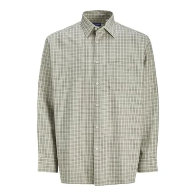 Immagine di Jack &amp; Jones Jorrobb Check Camicia, Uomo, Taglia: Large, Moonbeam