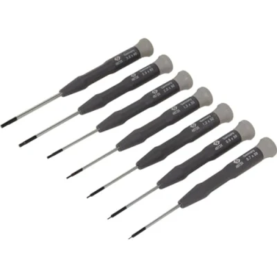 Immagine di Kit cacciaviti Elettronica e meccanica di precisione 7 parti C.K