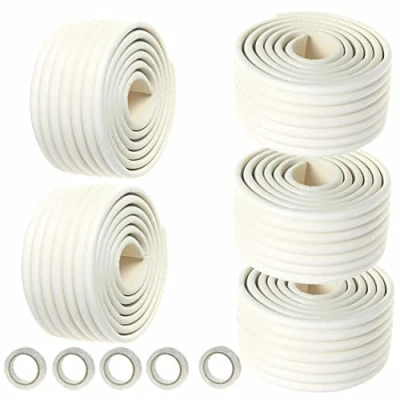 Immagine di HIMRY Universel Rouleau de Mousse, 1000cm x 80mm, Epaissir Mousse Antichoc sécurité pour bébé Kits, Enfants Anti Crash, Tout Usage Protecteur. 5x2m Off bianco, KXD7002 white