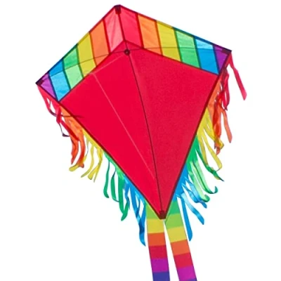 Immagine di CIM Aquilone Maya Eddy RED drago per bambini da 3 anni su 65x72cm incl. corda del 80 m e 2 code 250 cm