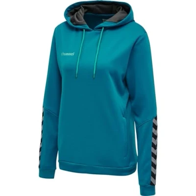 Immagine di Hummel Hmlauthentic Felpa con cappuccio, Donna, Taglia: XS, Celestial