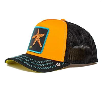 Immagine di Goorin Bros. Baby I am A Star Orange Frame Adjustable Trucker Cap One Size