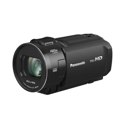 Immagine di Panasonic HC V900E K Videocamera Compatta Full HD, Grandangolo 25 mm, Zoom Ottico 24x, Nero
