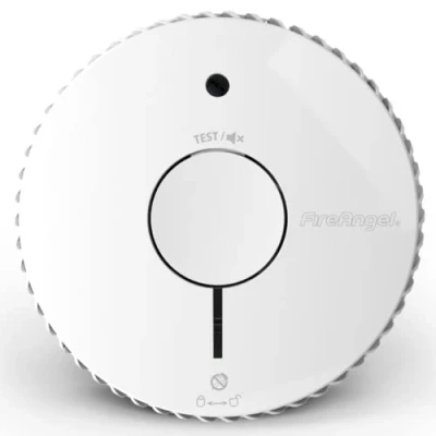 Immagine di FireAngel Rilevatore di fumo ottico NF Batterie 5 Anni FA6115 FRT (nuova generazione, sostituisce ST 625 FRT), Bianco
