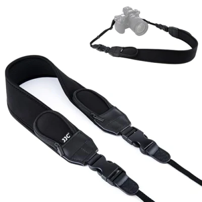 Immagine di JJC In Neoprene da Collo Largo con Clip a Sgancio Rapido/Piccoli Pacchetti per DSLR &amp; Fotocamera Mirrorless