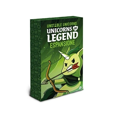 Immagine di Asmodee Unstable Unicorns: Unicorns of Legend, Espansione Gioco di Carte, Edizione in Italiano