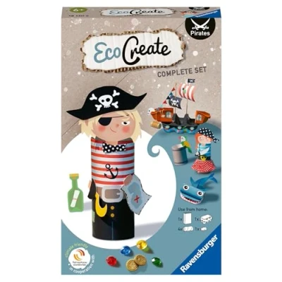 Immagine di Ravensburger EcoCreate Mini, Pirati, 6+ Anni, Multicolore, 181308