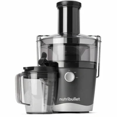 Immagine di nutribullet Juicer, Estrattore di Succo a Freddo, Frutta e Verdura, Frutta, Facile da Pulire, Vaschetta per Polpa 1,5 L, NBJ100G