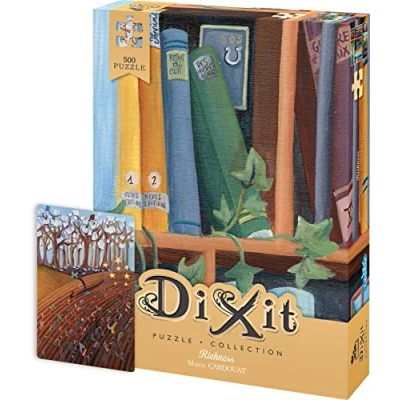 Immagine di Libellud Asmodee Dixit Puzzle, Richness, Puzzle da 500 Pezzi, 34x48 cm, Edizione in Italiano