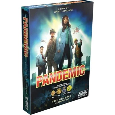 Immagine di Z Man Games , Pandemic Board Game Ages 8+ 2 4 Players 45 Minutes Playing Time