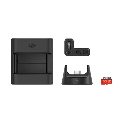 Immagine di DJI Osmo Pocket Expansion Kit with 1 Wheel Controller, Wireless Module, Accessory Mount, Samsung 32 GB microSD Card 4 Accessories, Portable and Versatile, Precise Gimbal Control, Universal Port