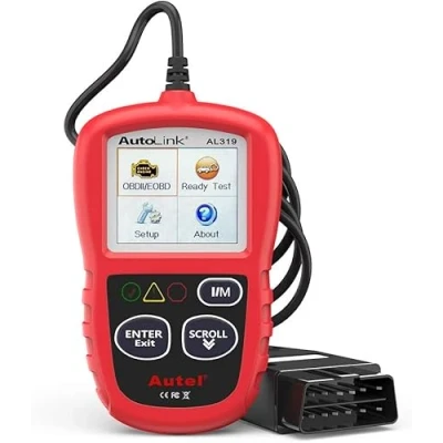 Immagine di Autel AutoLink AL319 Can Bus Diagnosi OBD2 Auto Lettore di Veicoli Strumenti Diagnostici per motore OBD II Lettura e Cancellazione Codice Errore le con Interfaccia Standard
