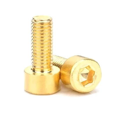 Immagine di 20pcs ottone vite a esagono incassato M2 M2.5 M3 M4 M5 M6 M8 M10 viti testa cilindrica incassato,