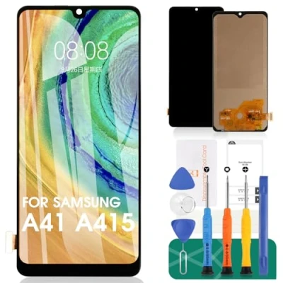Immagine di Per Samsung Galaxy A41 Schermo LCD Sostituzione Dello A415 Display SM A415F/DSN Touch Digitizer Assembly A415F/DSM, A415F, A415F/DS Kit Parti di Riparazione (non Originale)