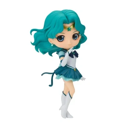 Immagine di Banpresto Figura Q Posket Eternal Sailor Neptune Pretty Guardian Moon Cosmos The Movie (Ver.B) 14 cm BP88799P Multicolore