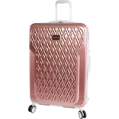 Immagine di bebe Bagagli Stella 73,7 cm Hardside Check in Spinner Valigia, Oro rosa, Taglia unica, Trolley
