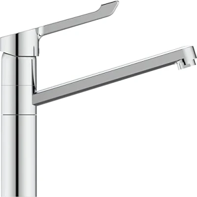 Immagine di Ideal Standard BC137AA Ceraflex Miscelatore Cucina monocomando da appoggio su lavello con leva lunga, cromato