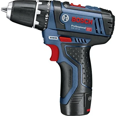Immagine di Bosch Professional GSR 12V 15 0601868109 Trapano avvitatore a batteria 2 Ah incl. seconda
