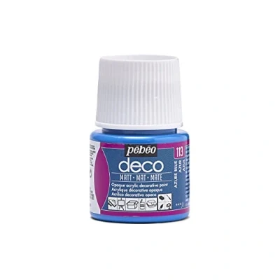 Immagine di Pebeo Deco Matt, Azzurro, 45 ml