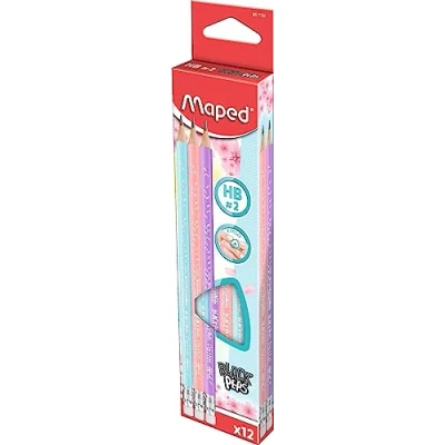 Immagine di Maped 851730 Matita in grafite pastello con gomma HB