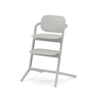 Immagine di CYBEX Gold LEMO Seggiolone, Per Crescere Insieme a Voi, Da 3 99 Anni, Utilizzabile dalla Nascita con gli Attacchi Separati, Alluminio/Plastica, Suede Grey (Grigio)