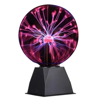 Immagine di I TOTAL® Lampada al Plasma Magica Sensibile Tocco e Suono Luce Novità Luci Notturne per Decorazione/Bambini/Camera da Letto (5&quot;)