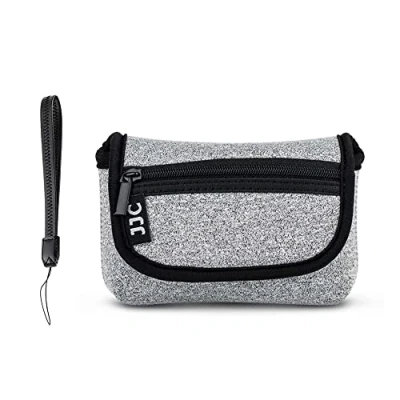 Immagine di JJC Custodia per fotocamera compatta in neoprene con cinghia da polso Sony RX100 III IV V VA VI VII Z V1 Ricoh GR IIIx II Canon G7X Mark Olympus TG 5 4 3 (grigio)
