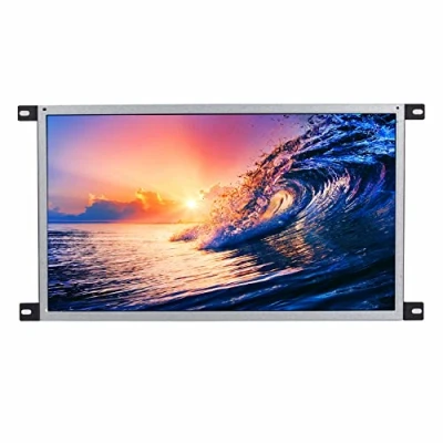 Immagine di VSDISPLAY Monitor esterno industriale,Schermo LCD TFT da 15,6 pollici G156HTN02.1 1920X1080 FHD 1000nit, con scheda controller audio HDMI VGA DVI,Custodia posteriore in metallo