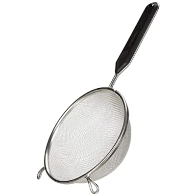 Immagine di Fackelmann 42342 Colino 16 cm, in plastica/Metallo, plastica, Nero/Argento, 34 x 7 cm