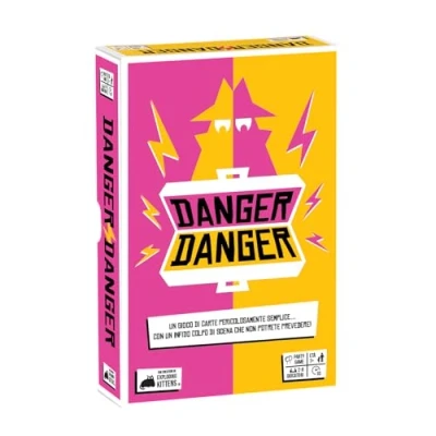 Immagine di Asmodee: Danger Danger, Gioco da Tavolo, 7+ Anni, 2 8 Giocatori, Edizione in Italiano