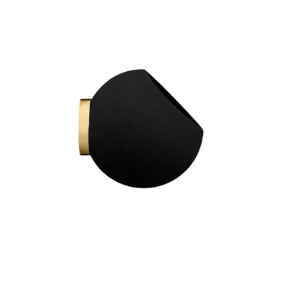 Immagine di AYTM Globe vaso da fiori parete, Ø 17 cm, nero, alluminio