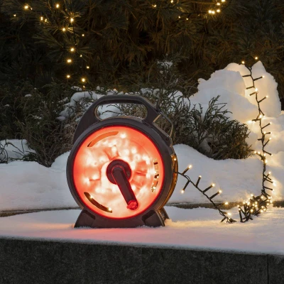 Immagine di Konstsmide 3843 100 Catenella luminosa esterno ERP: E (A G) rete elettrica Numero di lampadine 300 LED (monocolore) Bianco caldo Lunghezza illuminata: 6.58 m
