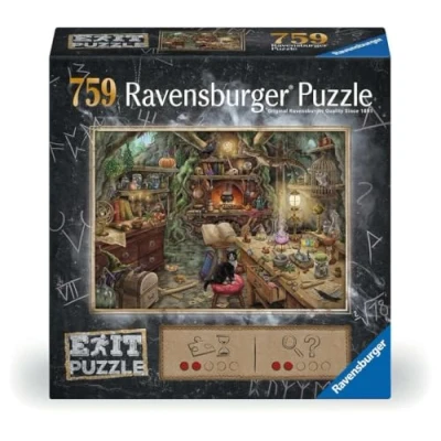 Immagine di RAVENSBURGER, 19952 Esagono Spieleverlag Puzzle da 759 Pezzi Exit, Singolo, Multicolore, Colore nero, ciano, magenta, giallo, Rendement standard
