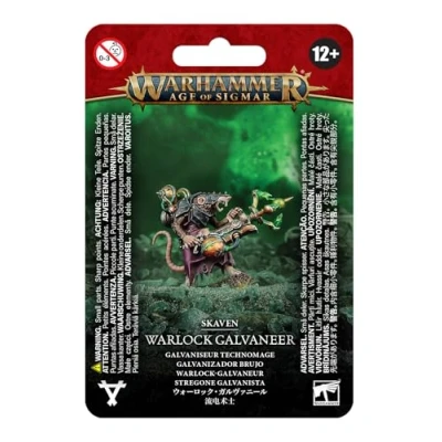 Immagine di Games Workshop Warhammer Age of Sigmar Skaven: Warlock Galvaneer