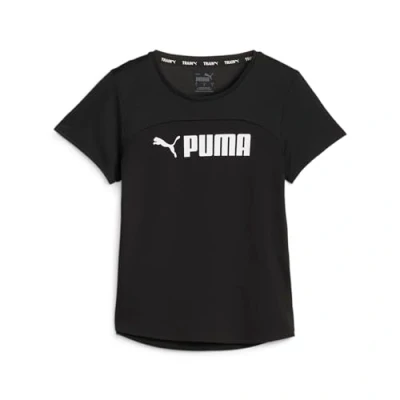 Immagine di Puma FIT LOGO Ultrabreathe Tshirt sport, Donna, Taglia: Small, Black/puma