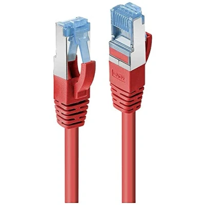 Immagine di LINDY 47164 RJ45 cavo di rete, patch CAT 6 S/FTP 2.00 m Rosso 1 pz.